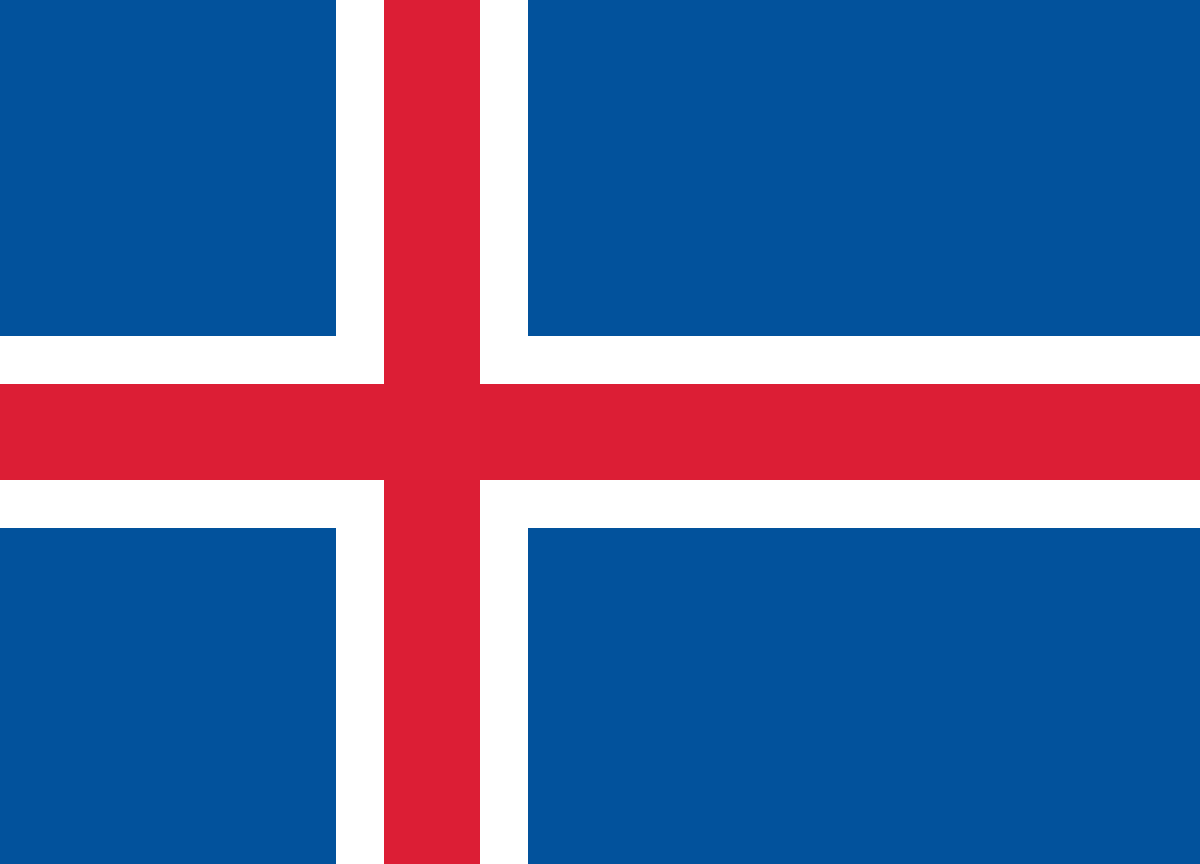 Image flag iceland
